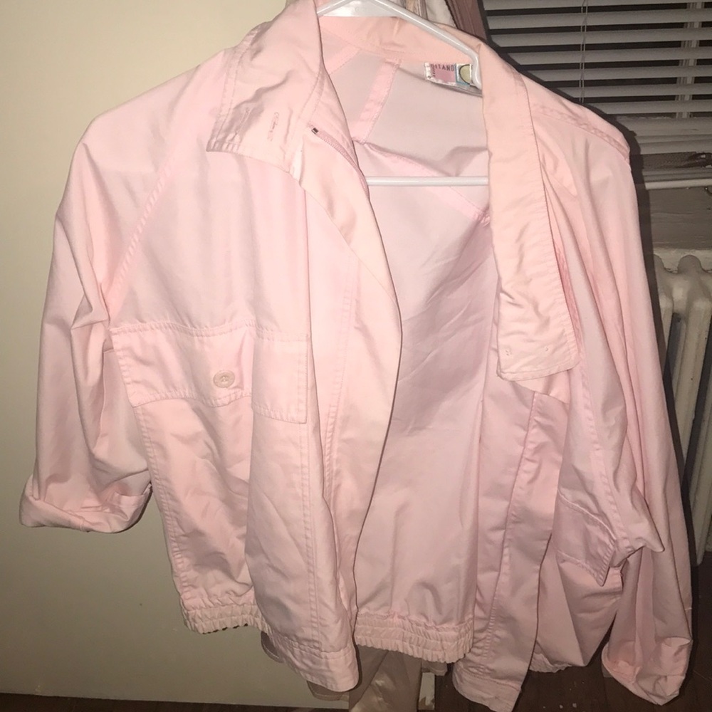 Oversized cute Pink Vintage Jacket
